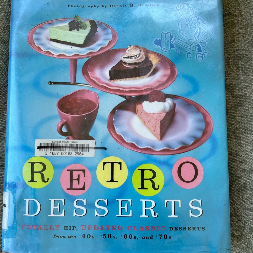 Retro Desserts Cook book